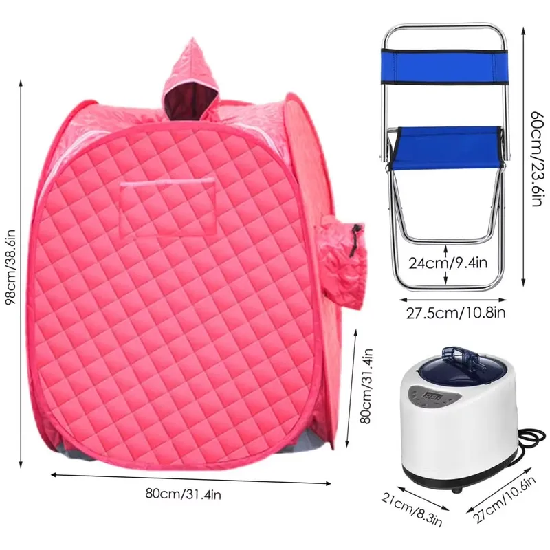 Spa Wellness Family - Portable Mini Sauna Steamer for Home