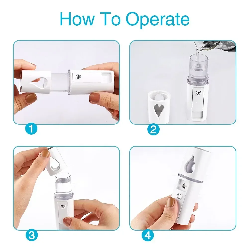 Nano Facial Steamer Mist Spray - огляд і ціна Facial Steamer Nano