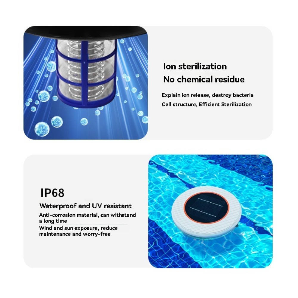 Solar Pool Ionizer Floating Co - огляд і ціна W Spa & Wellness