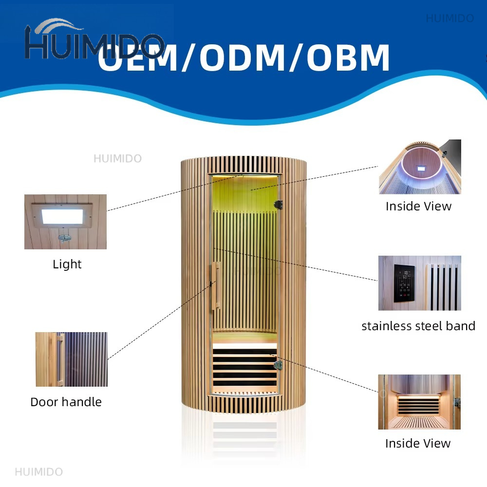 Deluxe Indoor Infrared Sauna C - огляд і ціна Spa Wellness Family
