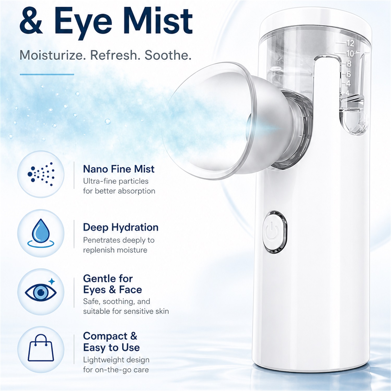 Eye Nano Sprayer Electric Eye  - огляд і ціна Facial Steamer Nano