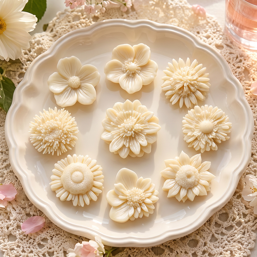 Flower Silicone Mold Set for R - огляд і ціна Waxing Kit Home