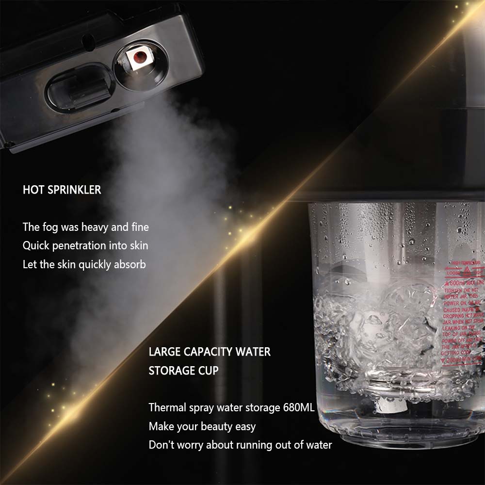 Hot Mist Ozone Humidifier Can  - огляд і ціна Facial Steamer Nano